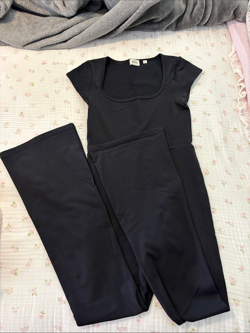 Aritzia flare jumpsuit